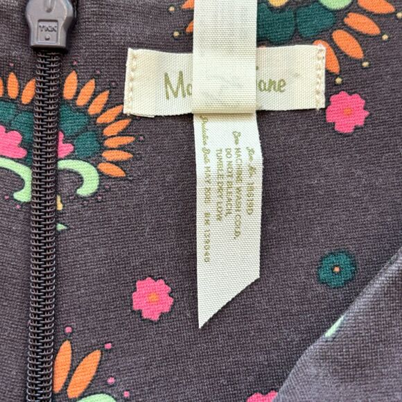 Matilda Jane Friends Forever Brown Maja Ponte Knit Dress Size L - Picture 15 of 16